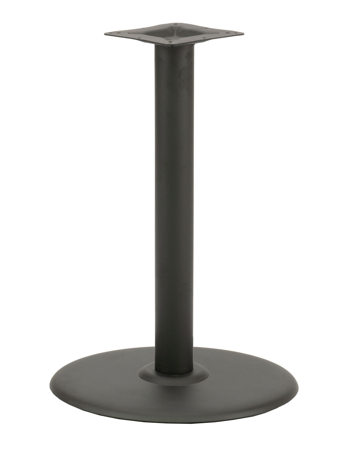 FLS Stamped Steel Indoor Dining Height Table Round Base
