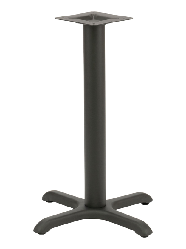 FLS Stamped Steel Indoor Bar Height Table X-Base