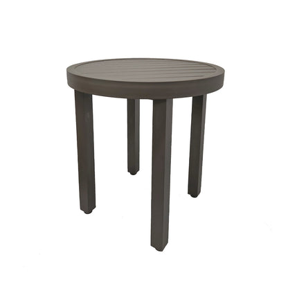 Grosfillex Sunset 20” Round Low Table