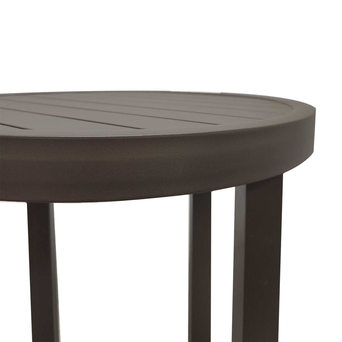 Grosfillex Sunset 20” Round Low Table