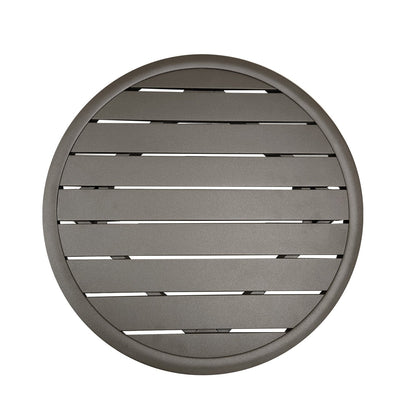 Grosfillex Sunset 20” Round Low Table