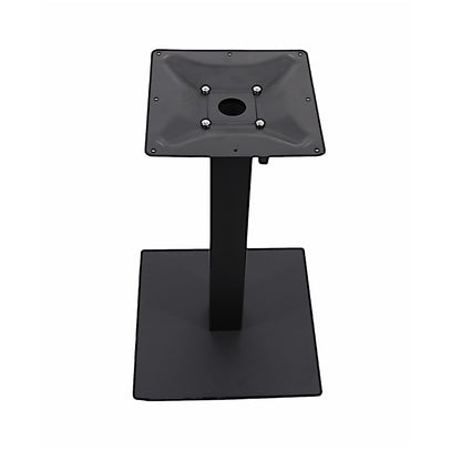 Contemporary Table Base with Umbrella Hole in Black