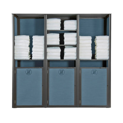 Grosfillex Sunset Towel Valet Triple Unit