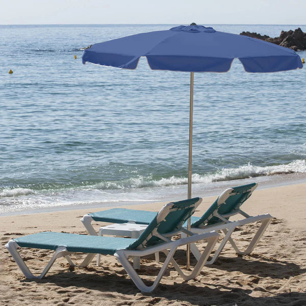 Grosfillex Beachmaster 6.5' Round Umbrella