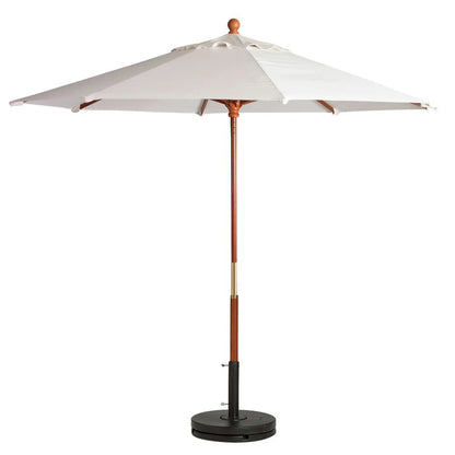 Grosfillex 9' Wooden Market Umbrella